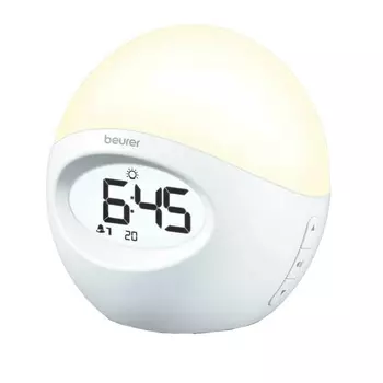 Колонки Beurer GmbH Радио-часы WL32 (белый)