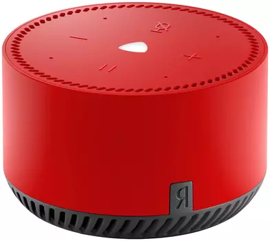 Колонки Yandex Яндекс Станция Лайт (красный)