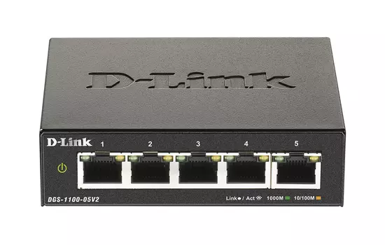 Коммутатор D-LINK DGS-1100-05V2