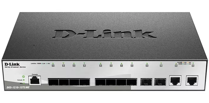 Коммутатор D-LINK DGS-1210-12TS