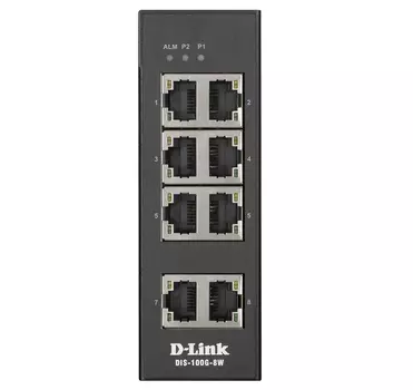 Коммутатор D-LINK DIS-100G-8W