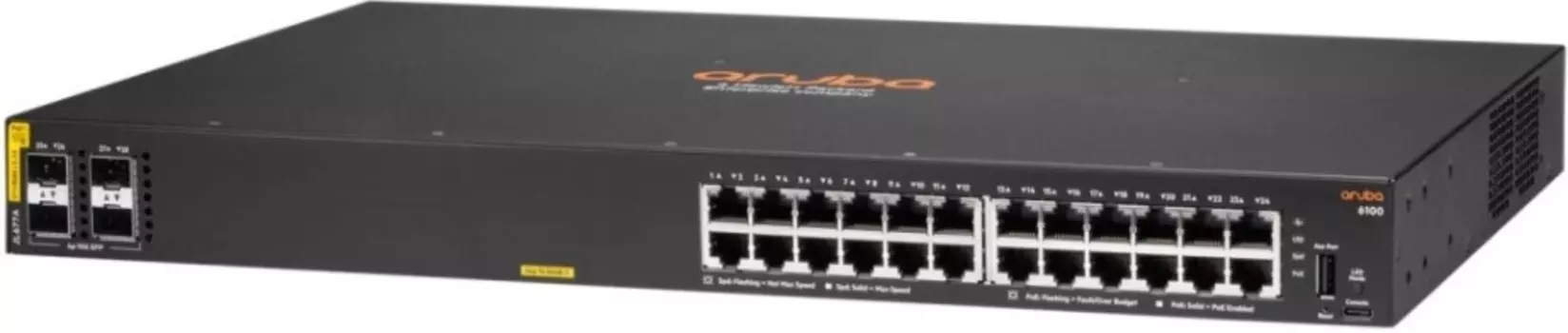 Коммутатор Hewlett Packard Enterprise Aruba 6100