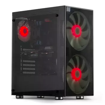 Компьютер для дома и офиса Softline computers SL Cube of light Core i3 10100, SL_COL_i3gtx1050tiH, Win 10 Home