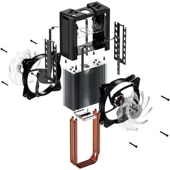 Кулер Процессорный Cooler Master CPU cooler MasterAir MA410M