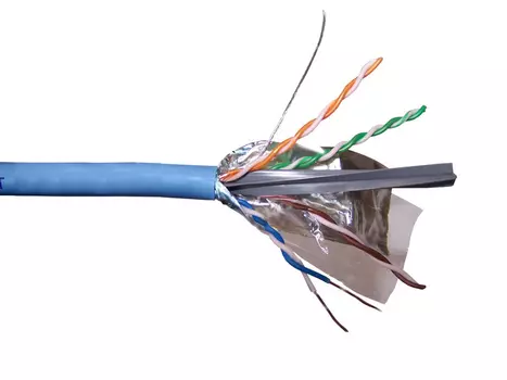 Lanmaster витая пара LAN-6EFTP-BL