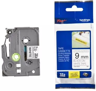 Лента белый Brother TZES221