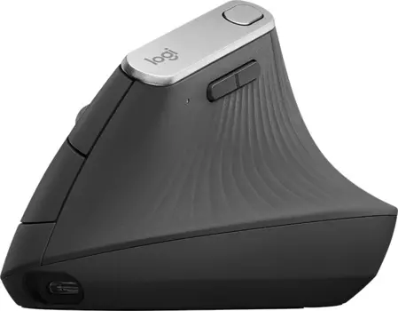 Мышь Logitech MX Vertical 910-005448, цвет темно-серый