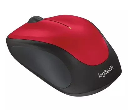 Мышь Logitech M235 910-002496, цвет красный