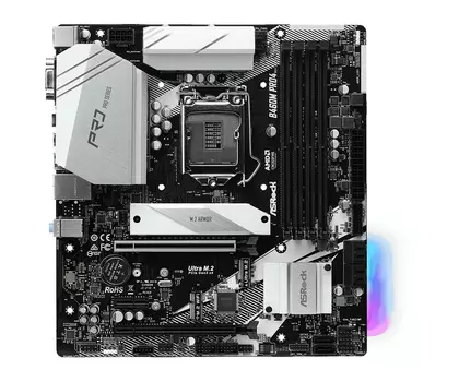 Материнская плата ASRock LGA 1200 Intel B460 B460M PRO4