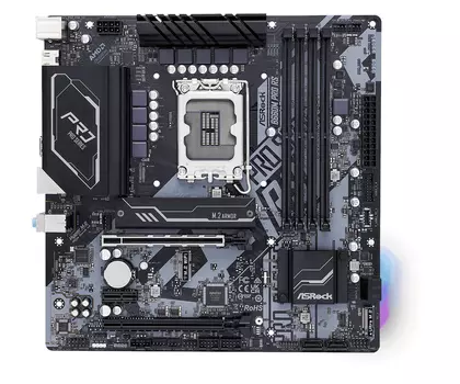 Материнская плата ASRock LGA 1700 Intel B660 B660M PRO RS