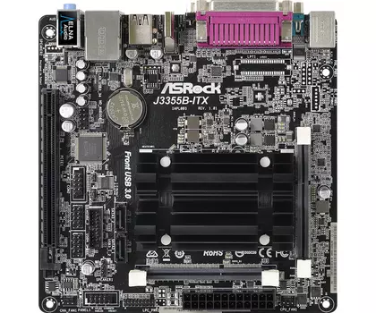 Материнская плата ASRock Onboard CPU J3355B-ITX