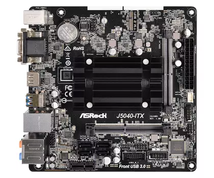 Материнская плата ASRock Onboard CPU J5040-ITX