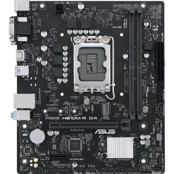 Материнская плата ASUS Intel H610 PRIME H610M-R D4-SI