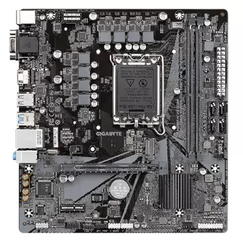 Материнская плата Gigabyte LGA 1700 Intel H610 H610M H V2 DDR4