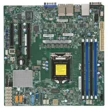 Материнская плата SUPERMICRO LGA 1151 Intel C236 X11SSH-LN4F