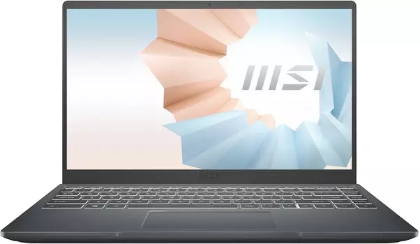 Modern 14 B11MOU-863RU (MS-14D3) 14.0'' FHD(1920x1080)/Intel Core i7-1195G7 2.90GHz Quad/8GB+512GB SSD/Integrated/WiFi/BT5.1/1.0MP/microSD/3cell/1,3