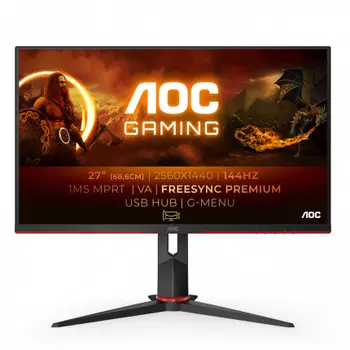 Монитор AOC Q27G2U 27.0-inch черный