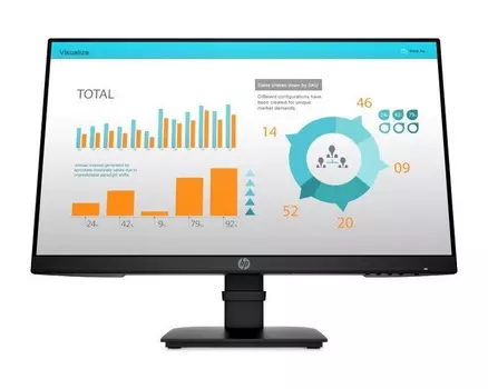 Монитор HP 23.8" P24 G4 черный IPS LED 16:9 HDMI 250cd 178гр/178гр 1920x1080 60Hz VGA DP FHD 4.51кг