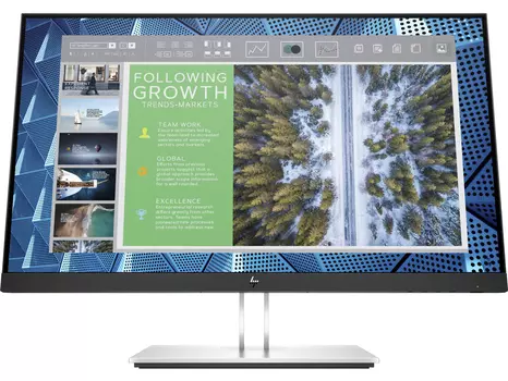 Монитор HP E24q G4 23.8-inch черный