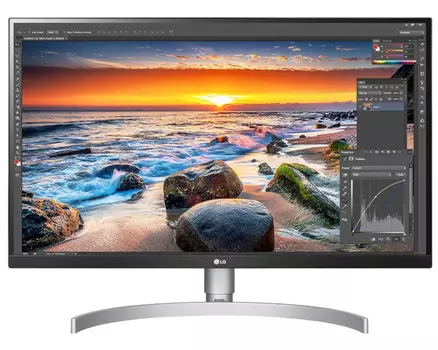 Монитор LG 27UL850-W 27.0-inch серебристый