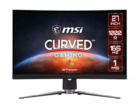 Монитор MSI 273CQR QD черный