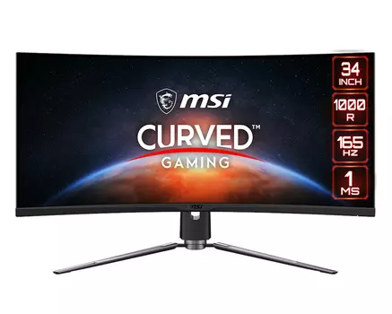 Монитор MSI 343CQR 34.0-inch черный