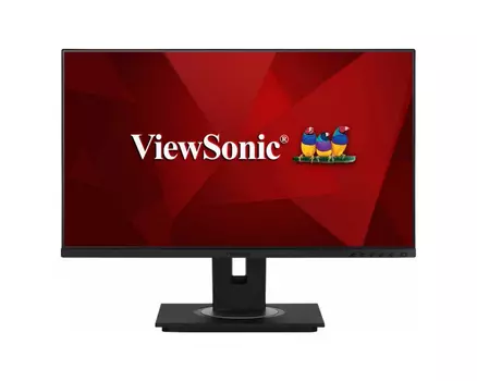 Монитор ViewSonic 23.8" VG2455 черный IPS LED 16:9 HDMI M/M матовая HAS Piv 250cd 178гр/178гр 1920x1080 60Hz VGA DP FHD USB 6.4кг