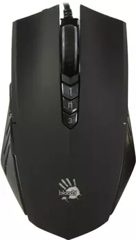 Мышь A4tech Bloody A70 MATTE BLACK, цвет черный