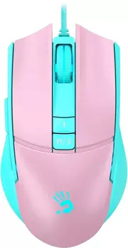 Мышь A4tech Bloody L65 Max L65 MAX/SKY PINK, цвет розовый