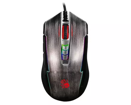 Мышь A4tech Bloody P93s P93S BULLET GREY ACTIVATED, дизайнерский рисунок