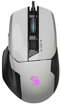 Мышь A4tech Bloody W70 MAX ( PANDA WHITE), цвет черный