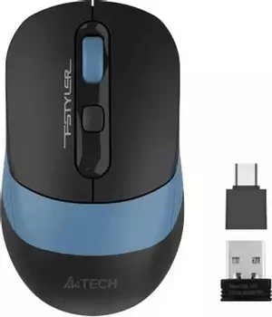 Мышь A4tech Fstyler FG10CS Air FG10CS AIR ASH BLUE, цвет черный