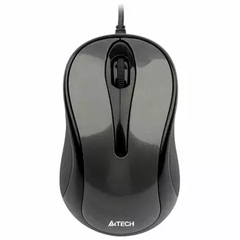 Мышь A4tech N-350-1, цвет серый