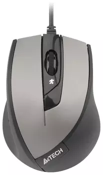 Мышь A4tech N-600X-2, цвет серебристый