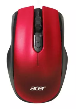 Мышь ACER OMR032 ZL.MCEEE.009, цвет красный