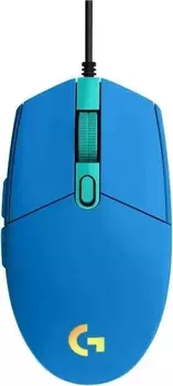 Мышь Logitech G102 910-005810, цвет синий