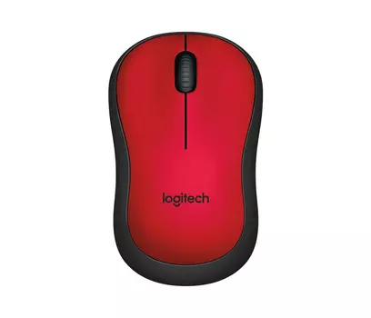 Мышь Logitech M220 910-004880, цвет красный