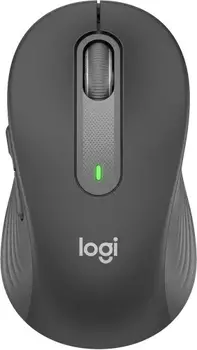 Мышь Logitech M650 910-006390, цвет темно-серый