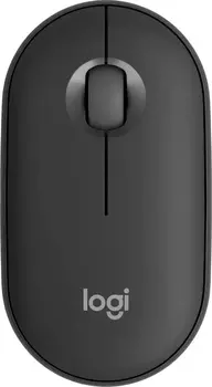 Мышь Logitech Pebble M350S 910-007015, цвет черный