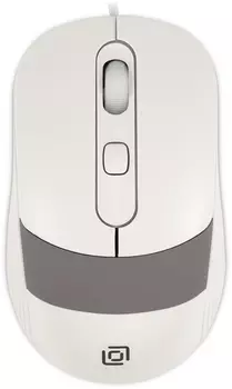 Мышь Oklick Мышь 310M 1869103, цвет белый
