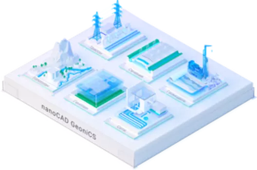 nanoCAD GeoniCS 23 (основной модуль Топоплан)