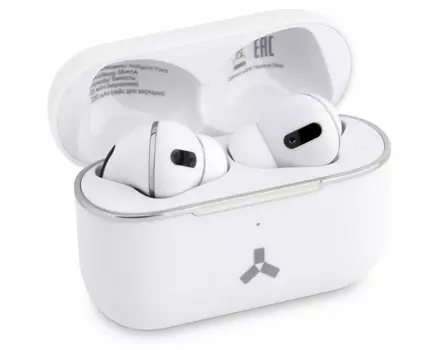 Наушники Accesstyle Indigo II TWS, цвет белый/серебристый