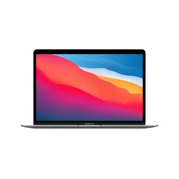 Ноутбук Apple MacBook Air A2337 M1 8 core 8Gb SSD256Gb/7 core GPU 13.3" IPS (2560x1600) Mac OS grey space WiFi BT Cam (MGN63SA/A)