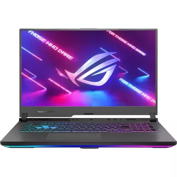 Ноутбук Asus ROG Strix G17 G713PV-LL080 Ryzen 9 7845HX 16Gb SSD1Tb NVIDIA GeForce RTX4060 8Gb 17.3" IPS WQHD (2560x1440) noOS grey WiFi BT Cam (90NR0C34-M008Y0)