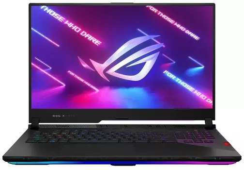 Ноутбук Asus ROG Strix Scar 17 G733PYV-LL064 Ryzen 9 7945HX 32Gb SSD1Tb NVIDIA GeForce RTX4090 16Gb 17.3" IPS WQHD (2560x1600) noOS black WiFi BT Cam (90NR0DB4-M005K0)