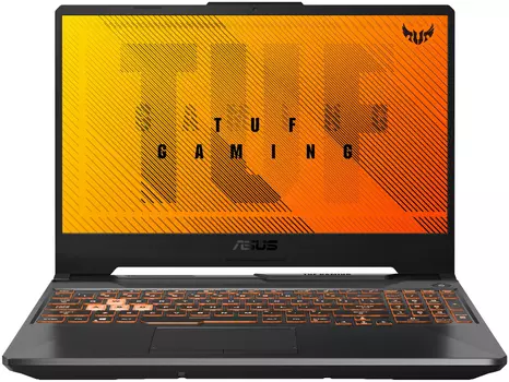 Ноутбук Asus TUF Gaming F15 FX506HE-HN388 Core i7 11800H 16Gb SSD512Gb NVIDIA GeForce RTX 3050 Ti 4Gb 15.6" IPS FHD (1920x1080) noOS black WiFi BT Cam (90NR0704-M00JN0)