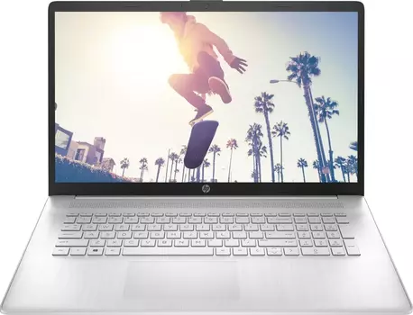 Ноутбук HP 17-cn3031ci Core i5 1335U 16Gb SSD1Tb Intel Iris Xe graphics 17.3" IPS FHD (1920x1080) Free DOS silver WiFi BT Cam (9R3P3EA)