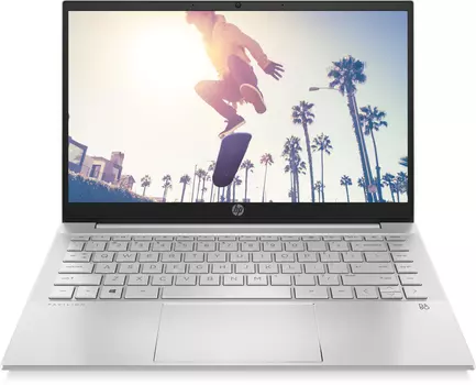 Ноутбук HP Inc. Pavilion 14-ec0028ur (серебристый)