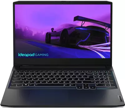 Ноутбук LENOVO IdeaPad Gaming 3 15IHU6 Intel Core i7-11370H (черный)