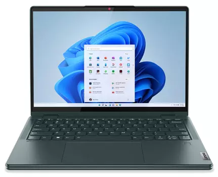 Ноутбук Lenovo Yoga 6 13ALC7 Ryzen 7 5700U 16Gb SSD512Gb AMD Radeon 13.3" IPS Touch WUXGA (1920x1200) Windows 11 Home d.turquoise WiFi BT Cam (82UD004TRU)